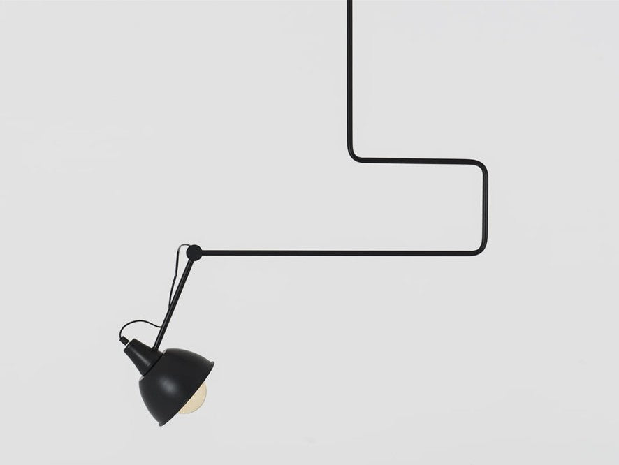 CustomForm Lámpara colgante COBEN WIDE – Negro – vista principal